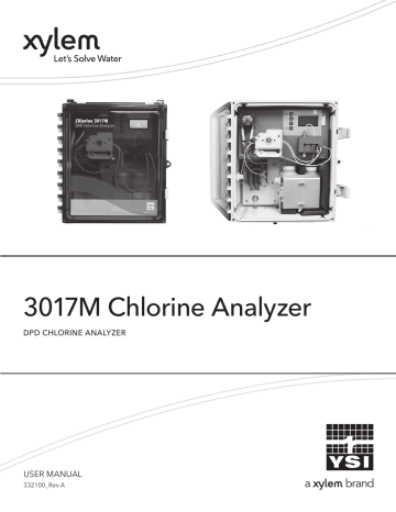 Ysi 3017m Chlorine Analyzer Owner S Manual Manualzz