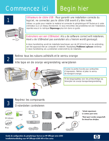 HP Officejet 6300 All-in-One Printer series Manuel utilisateur | Manualzz