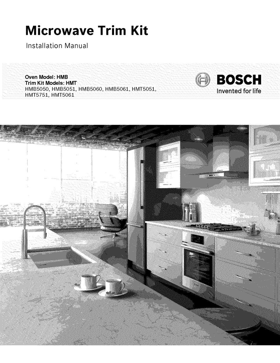 Bosch HMB5051/02 Microwave Guide d'installation Manualzz