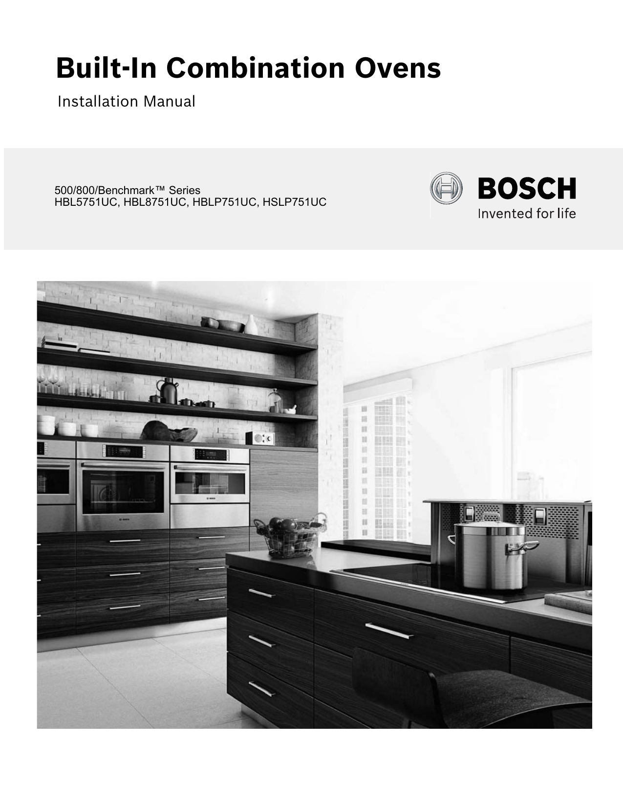 Bosch HBL5751UCC/04 Electric Wall Oven installation Guide Manualzz
