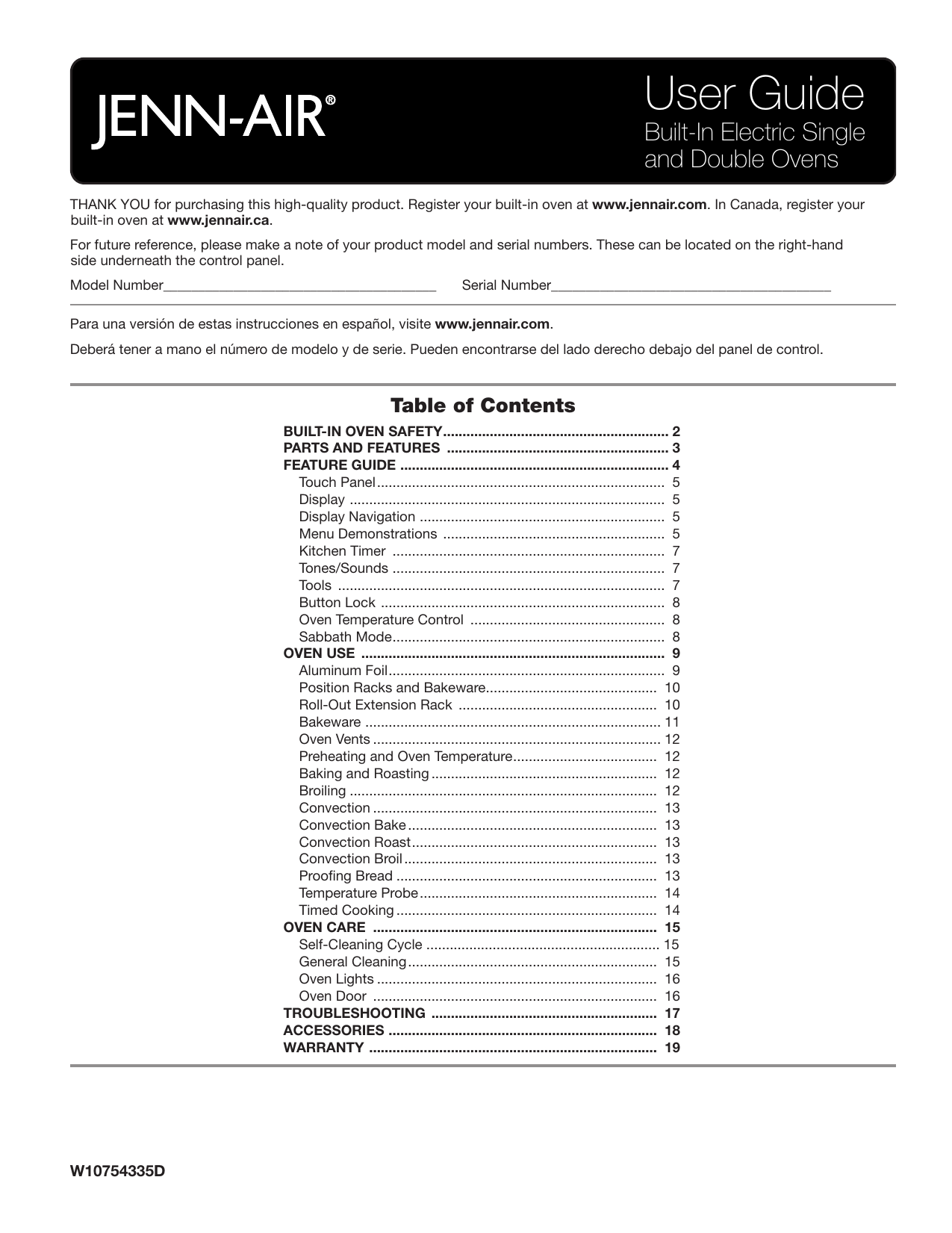 JennAir JMW2427DB00 Microwave Owner's Manual Manualzz
