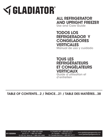 Gladiator Garf30fdgb00 Owner S Manual Manualzz