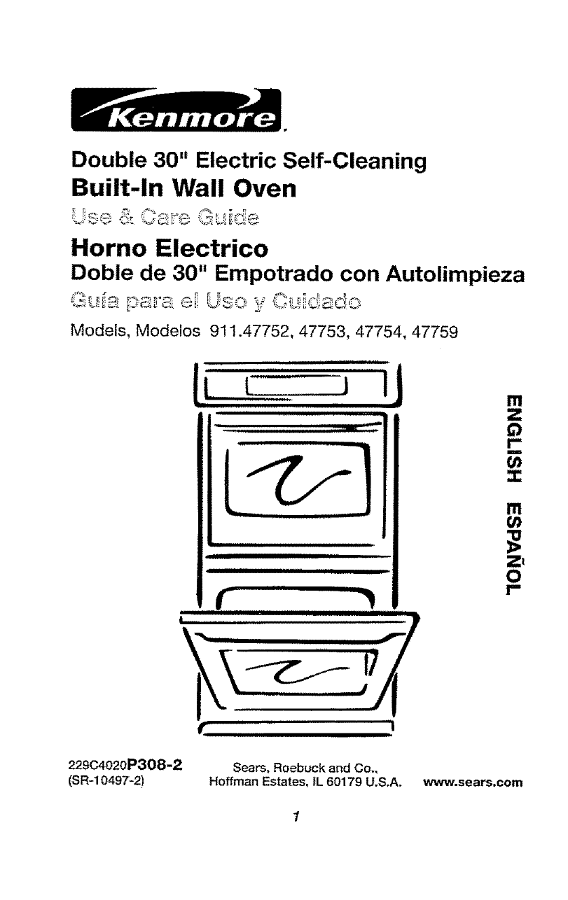 Kenmore 91147754200 Wall Oven Owner's Manual | Manualzz