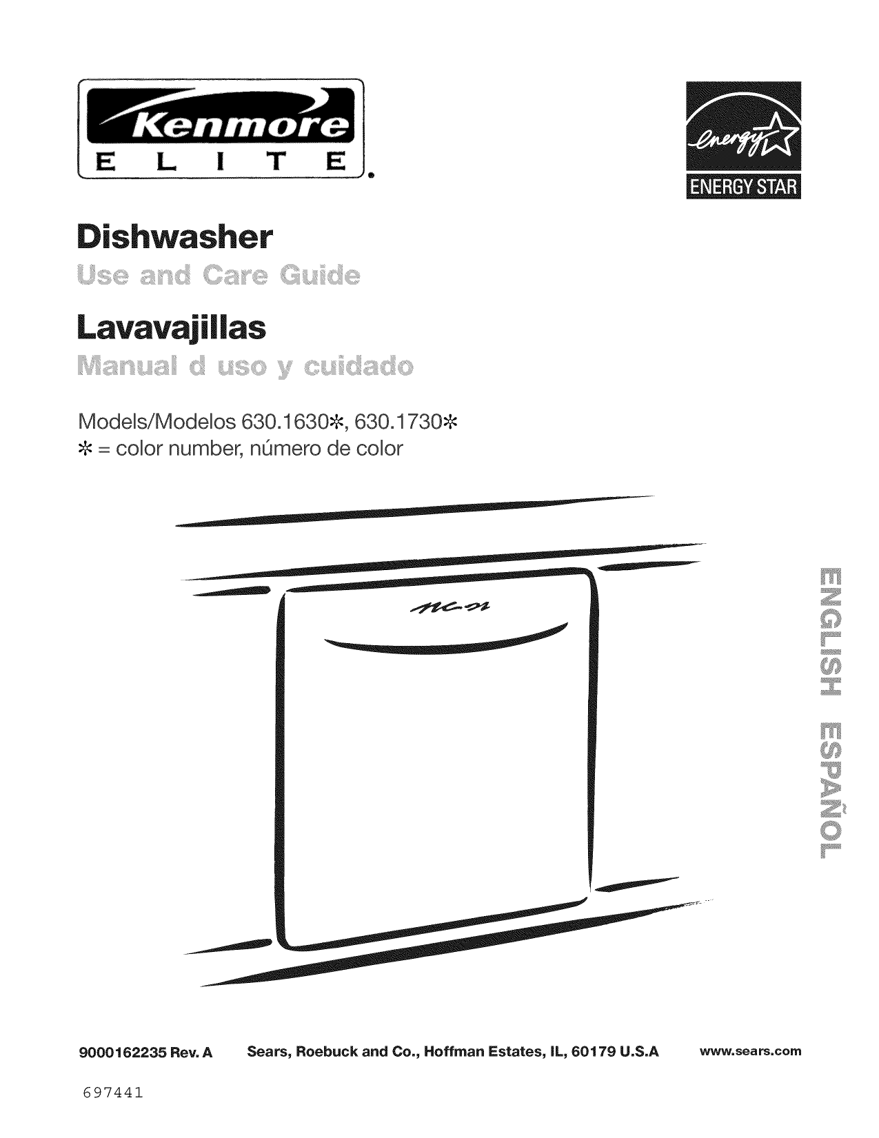 Kenmore Elite Dishwasher Parts Manual