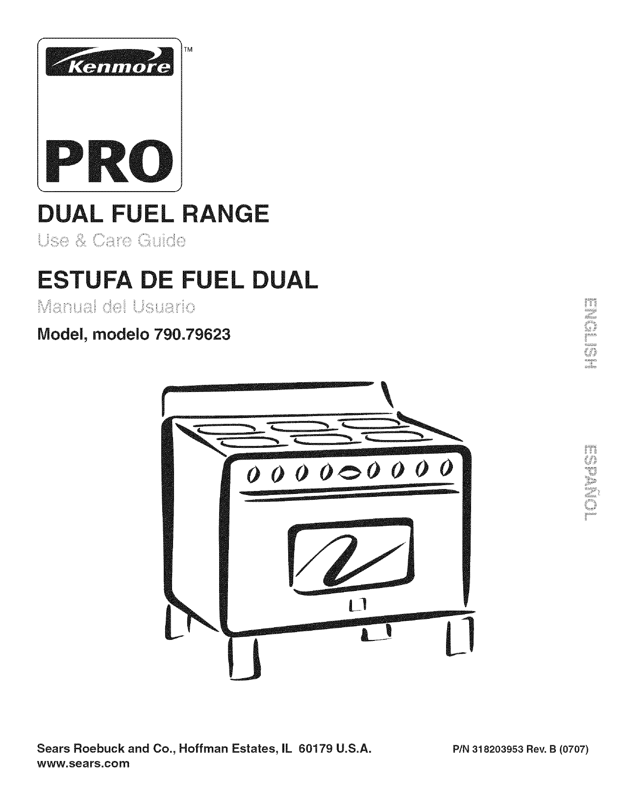 Kenmore Pro 79079623700 Range Owner's Manual | Manualzz