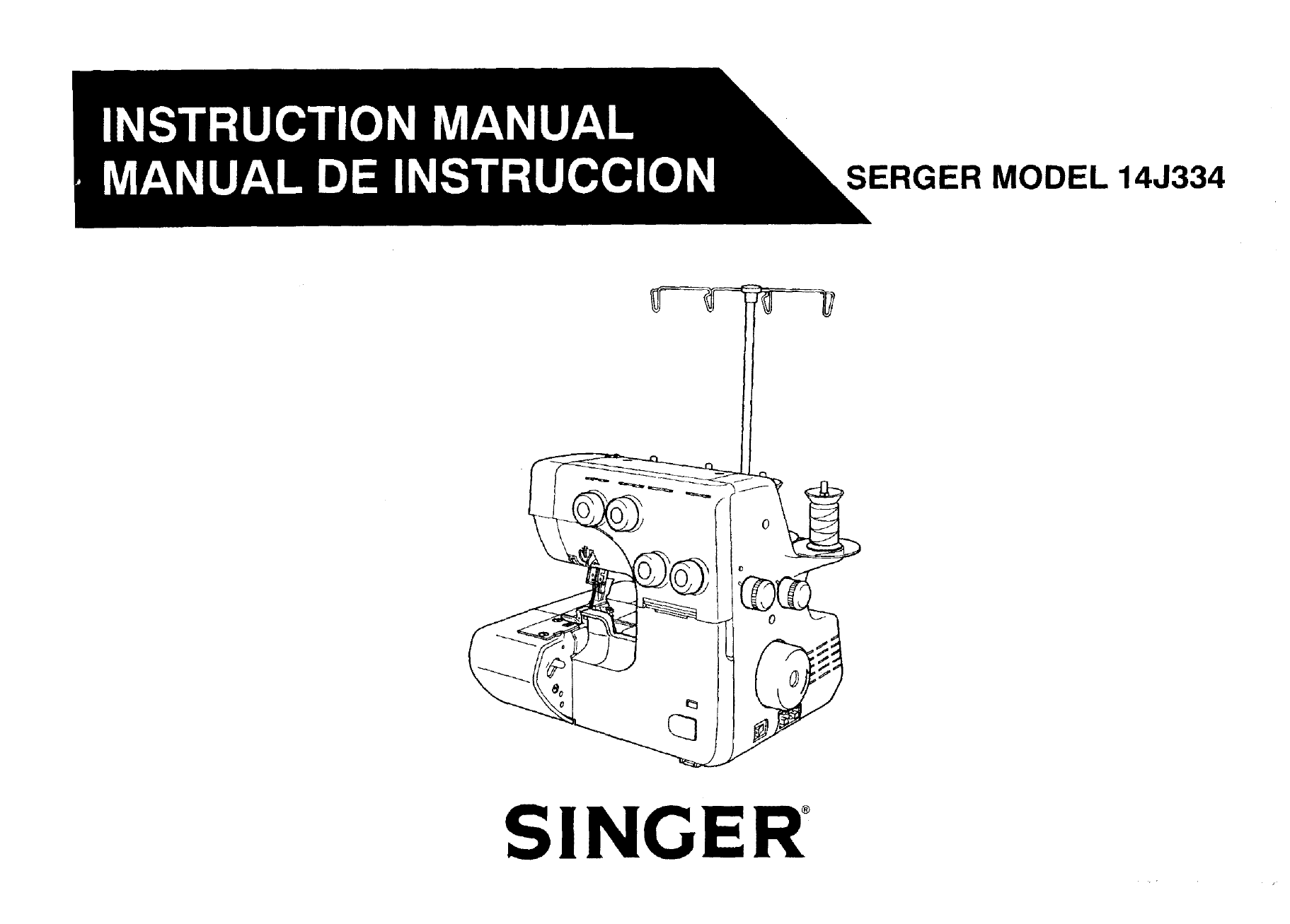 Singer 14J334 Serger