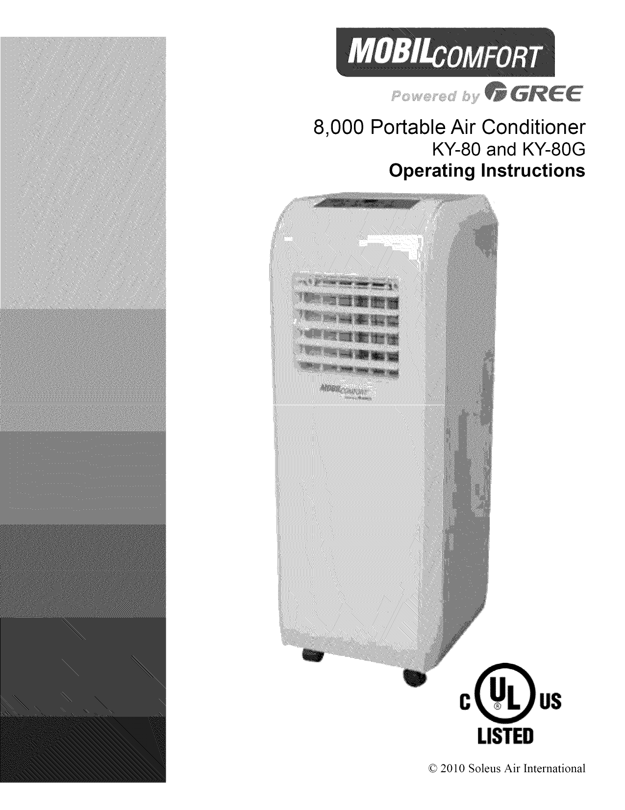 soleus air portable air conditioner sg pac 08e3