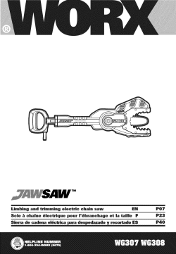 Worx WG307 Manual Owner s manual User manual manualzz