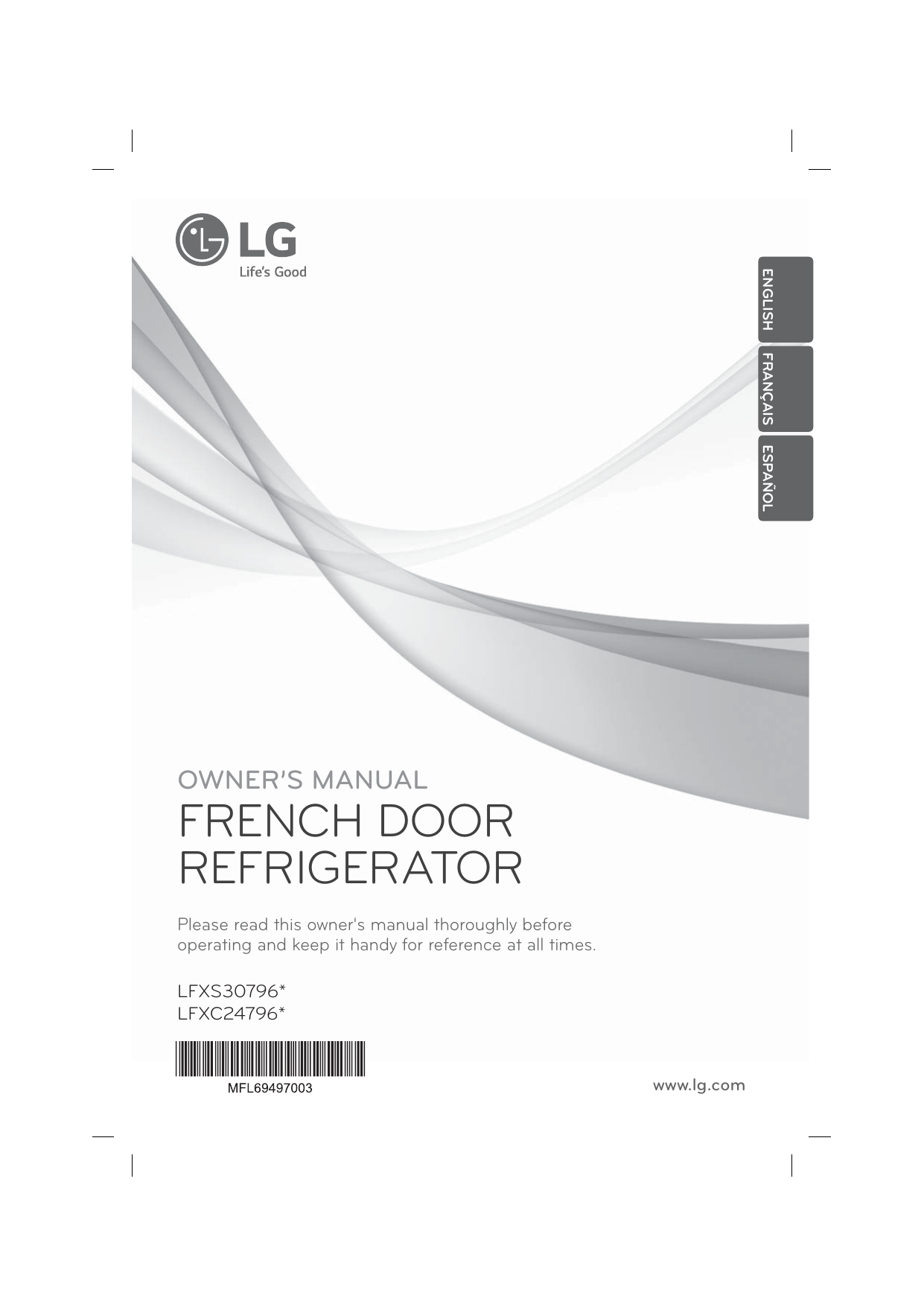 Lg Refrigerator Owners Manual