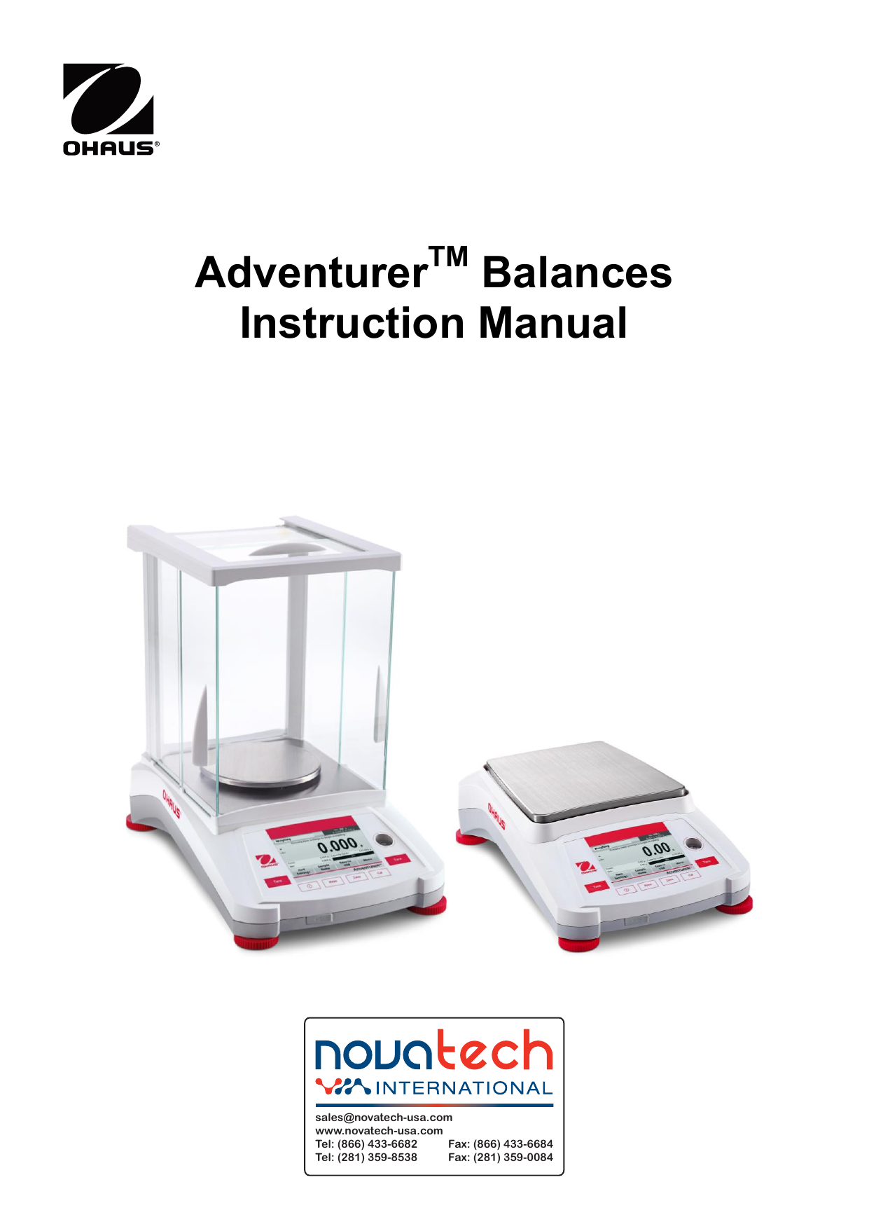 Ohaus 30100630 Analytical Balance Owner's Manual Manualzz