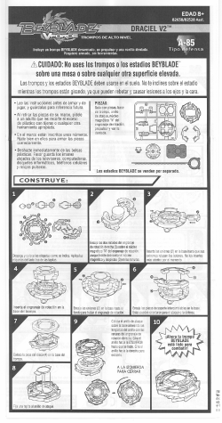 Beyblade Draciel V2 Mode D Emploi Manualzz Com