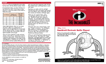 the incredibles omnidroid electronic battle playset