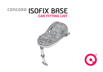 concord isofix base