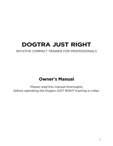 dogtra 280c manual