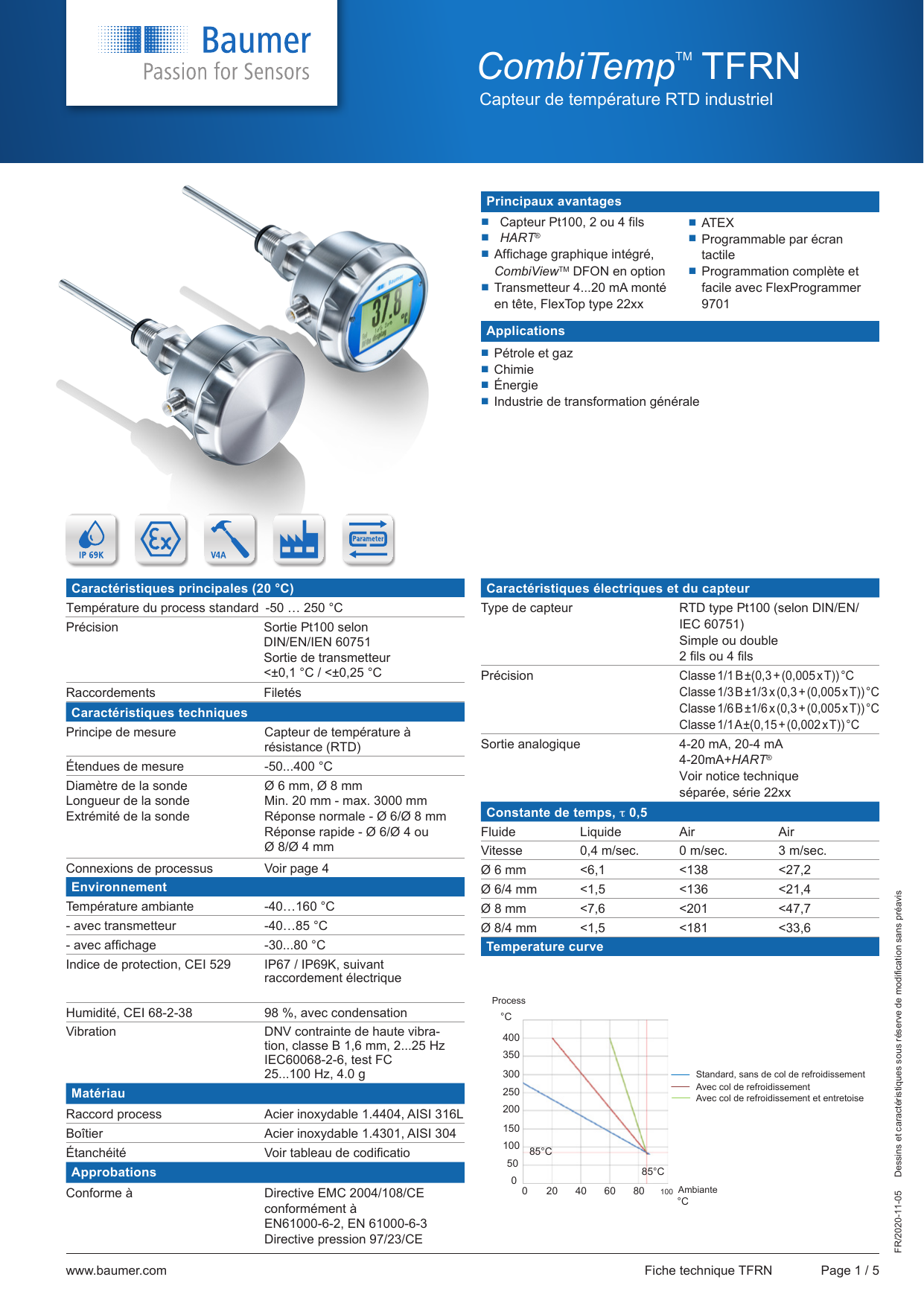 Baumer TFRN Datasheet Manualzz