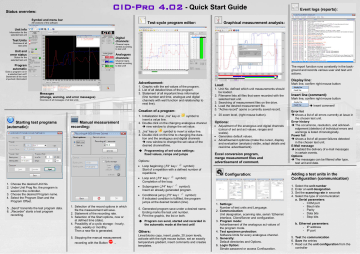 CTS CID-Software V4.02 Quick Start Guide | Manualzz