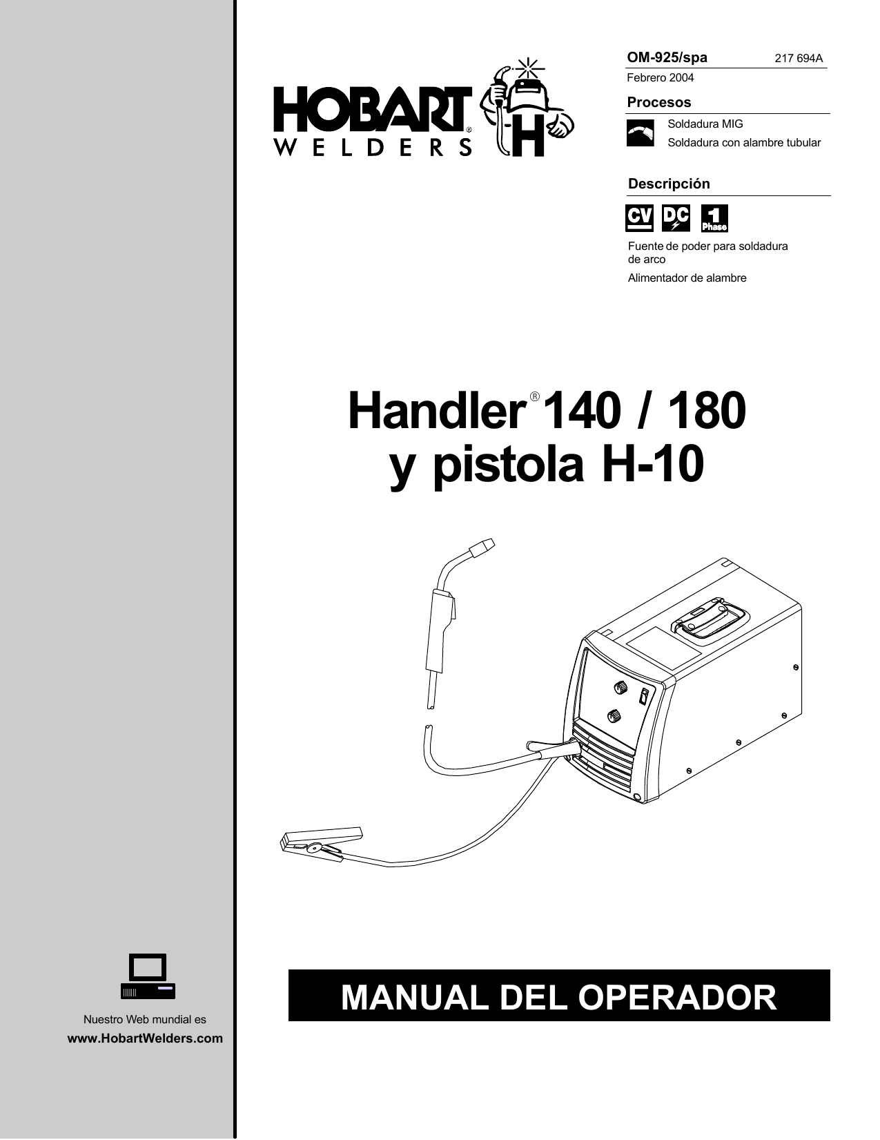 Hobartwelders Airforce 250 250a Owner Manual