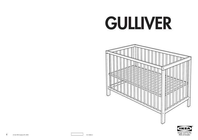 Ikea Gulliver Babybed 60x1 Owner S Manual Manualzz