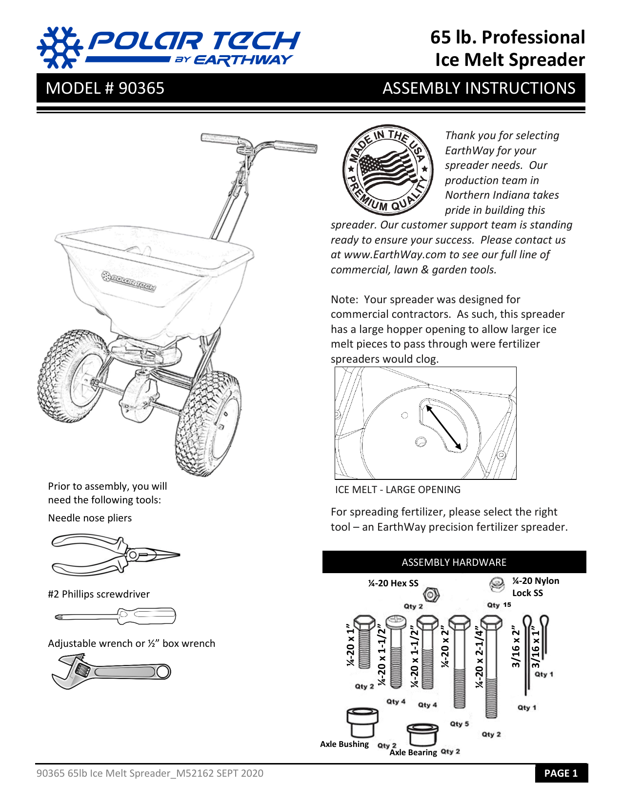CHAPIN 8200A 80Pound Residential Turf Spreader User Manual, 44 OFF