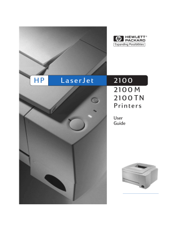 Overview. HP 2100, LaserJet 2100 Printer series, 2100 TN, 2100 M, 2100 ...