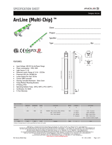 anolis arc power 36 manual