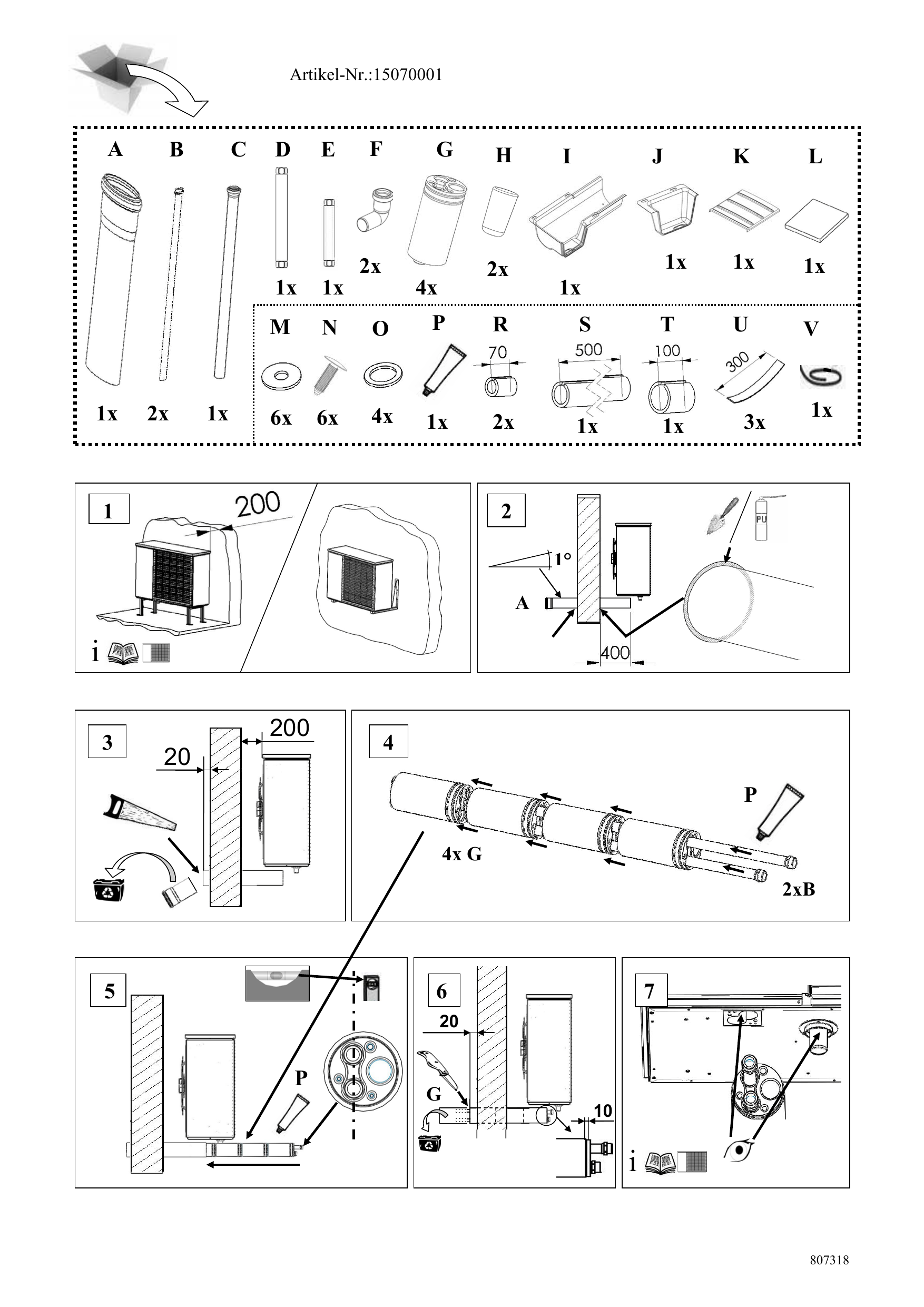 Alpha innotec instructions wall opening LWD Owner's manual | Manualzz