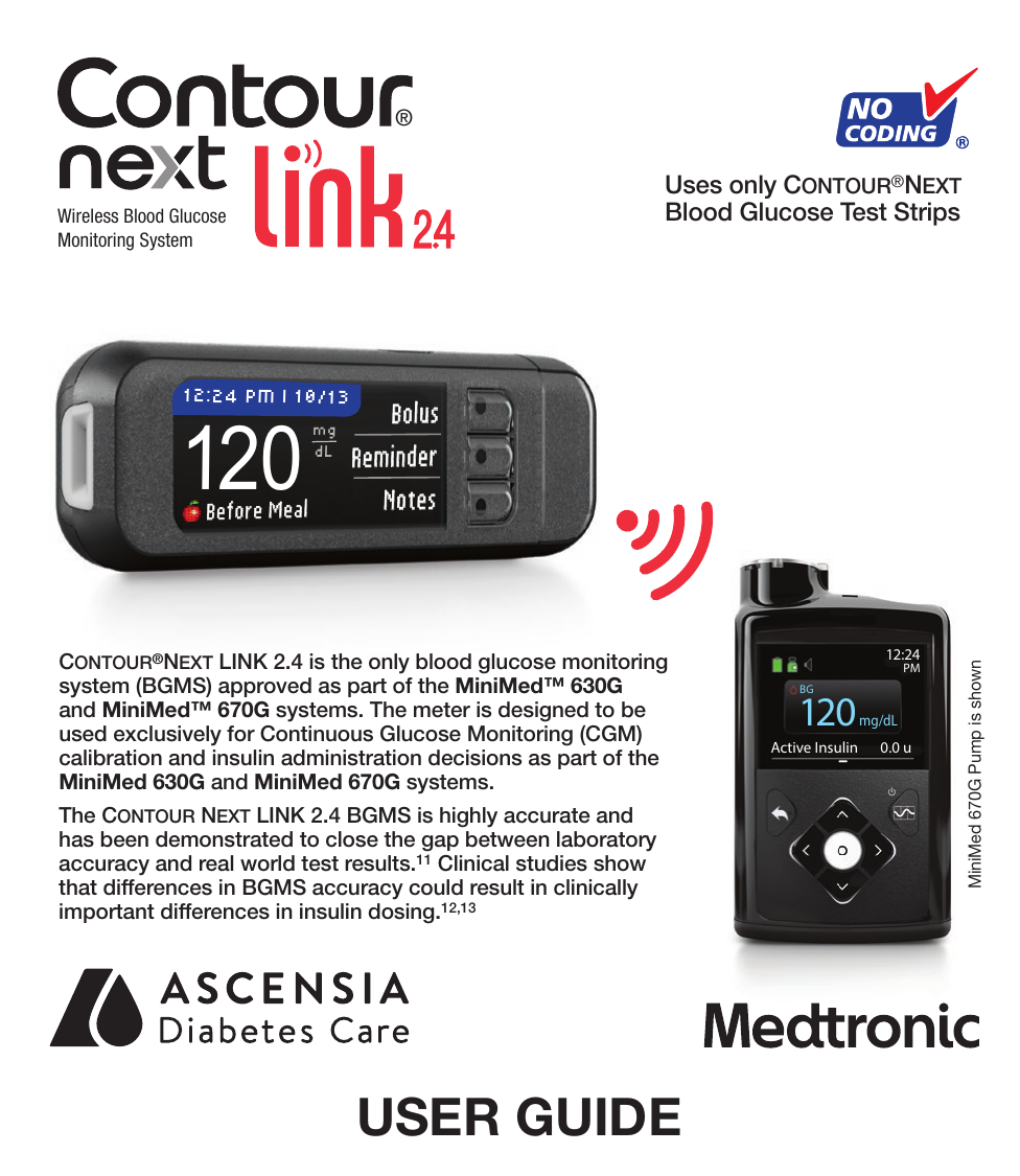 Contour Next LINK 2.4 meter User Guide Manualzz