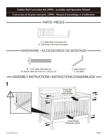 davinci bed conversion kit