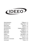 Ideeo FR-0941 Instructions for use