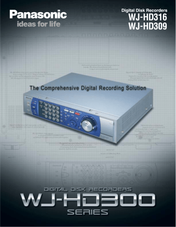 Panasonic WJHD309 - DIGITAL DISK RECORDER, WJHD316 - DIGITAL DISK RECORDER Configurations | Manualzz