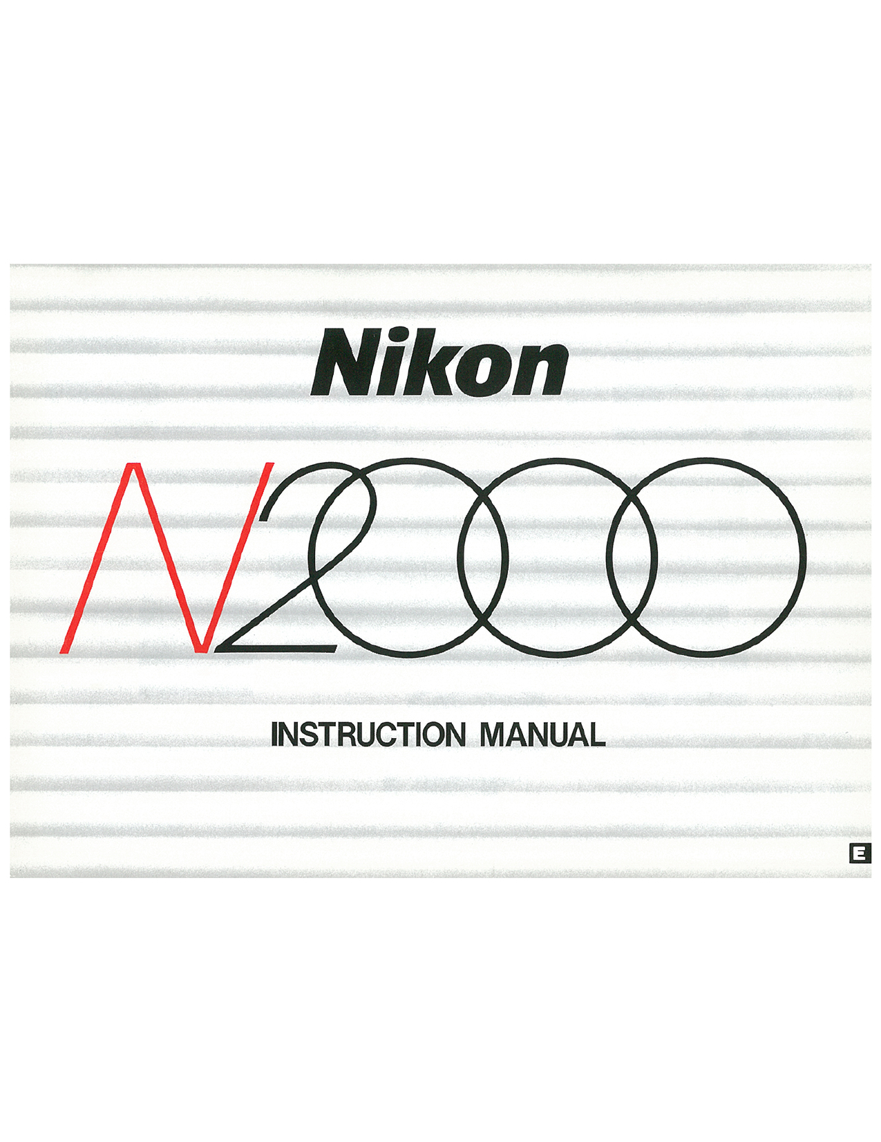 Nikon N00 Instruction Manual Manualzz