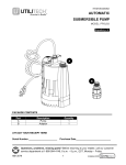 Utilitech PPSU33 User Manual