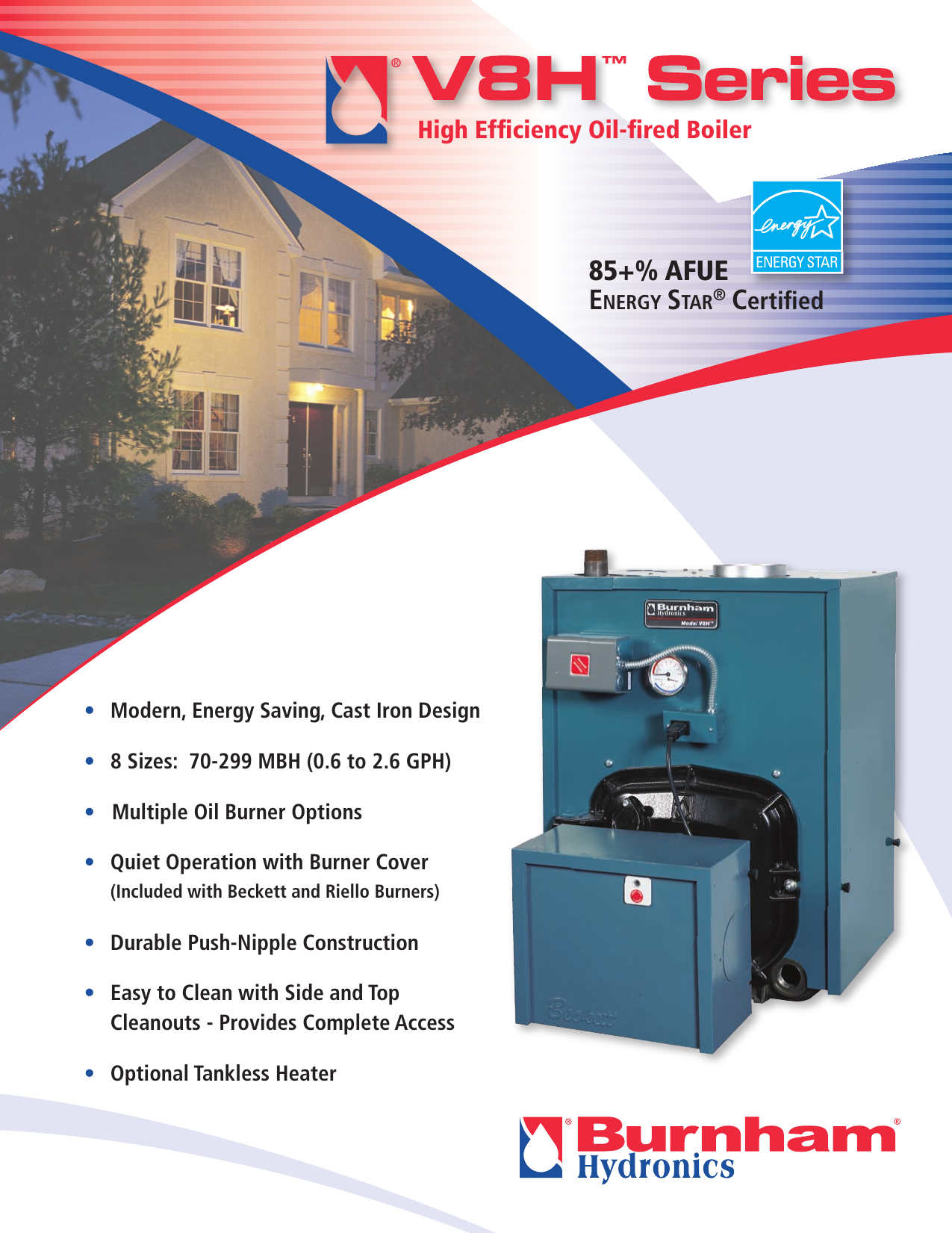 Burnham V8H Series Brochure u0026 Specs | Manualzz