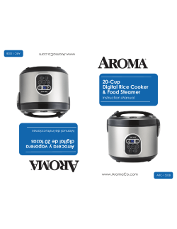 User manual Aroma ARC-150SB (English - 21 pages)