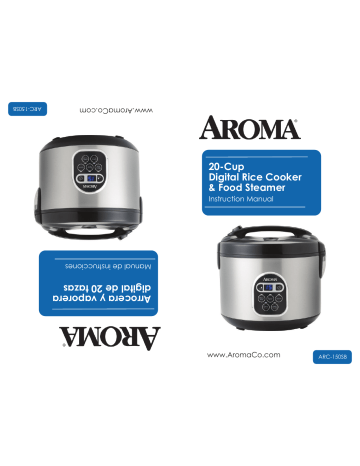 Aroma ARC-150SB Instruction Manual | Manualzz