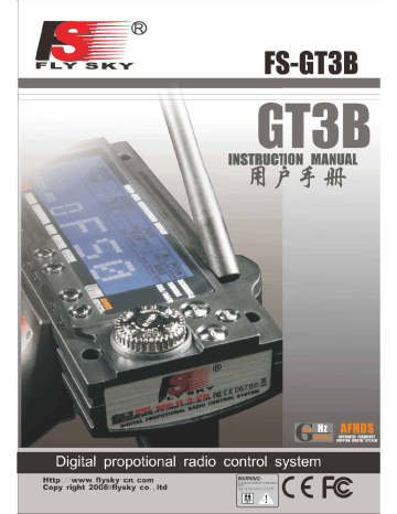 Fly Sky FS-GT3B Instruction manual | Manualzz