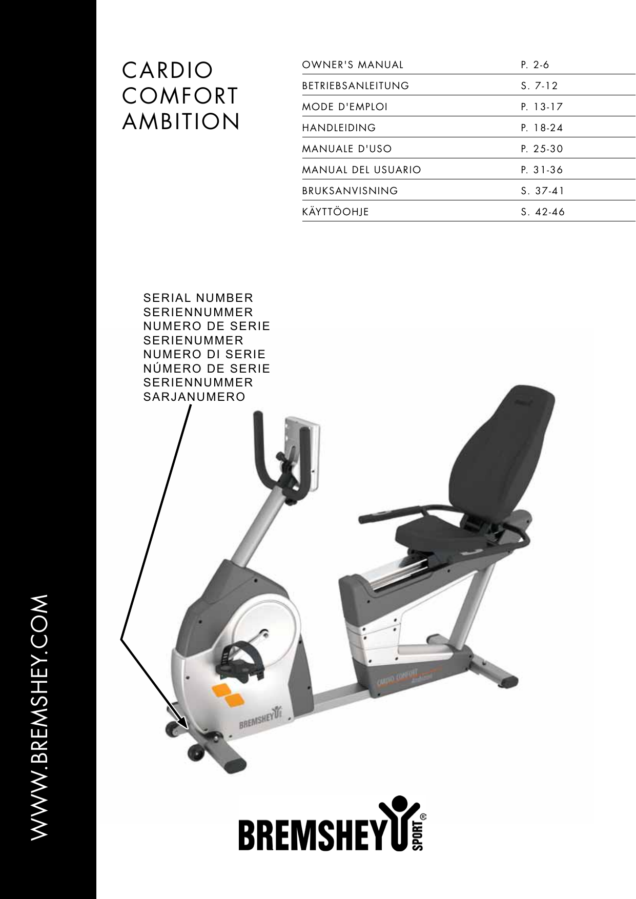 Bremshey cardio best sale comfort control