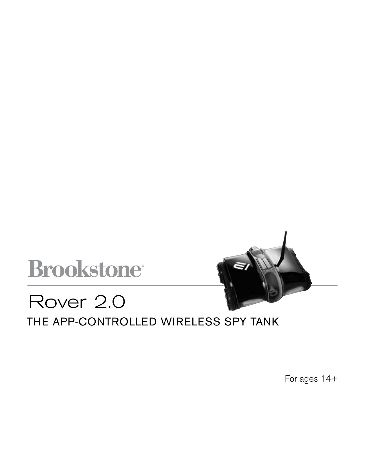 Brookstone Rover 2.0 User Manual Manualzz