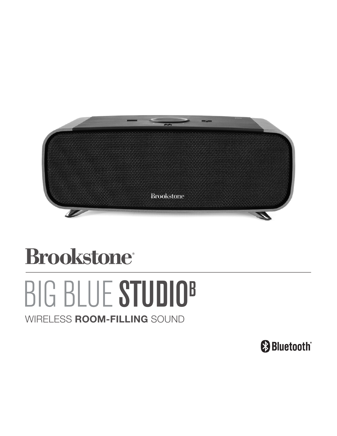 Brookstone BIG BLUE STUDIO Manual Manualzz