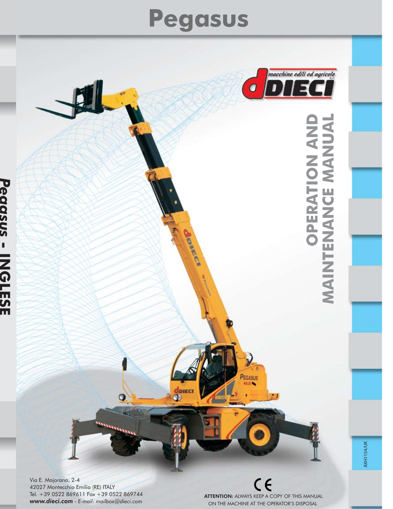 dieci pegasus pegasus 38 16 pegasus 40 17 pegasus 40 25 pegasus 45 19 pegasus 45 21 pegasus 50 21 pegasus 60 16 pegasus 70 11 pegasus series operator s manual manualzz