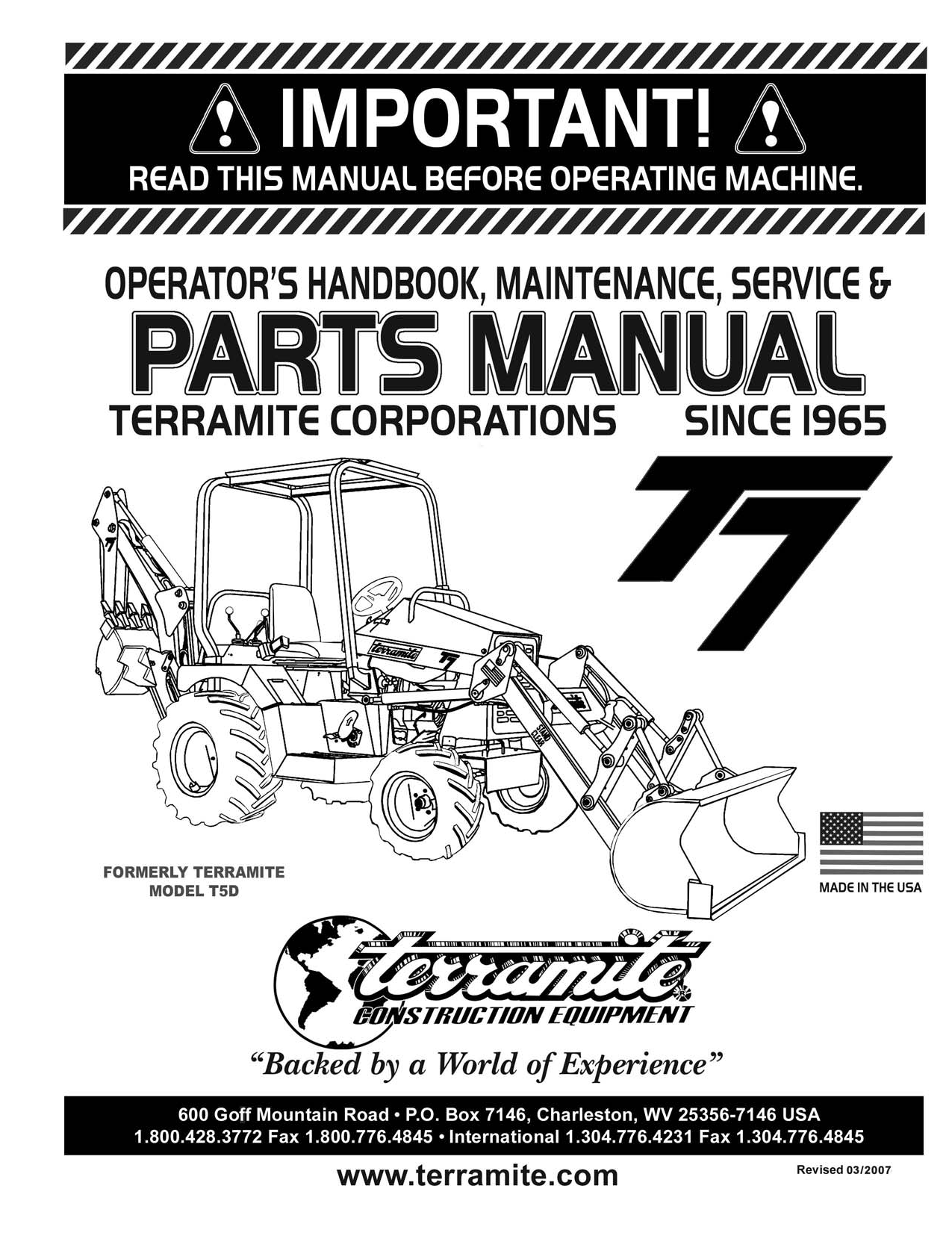 Terramite backhoe Go Pedal Spring Part Number 13029 Fits All Terramite 