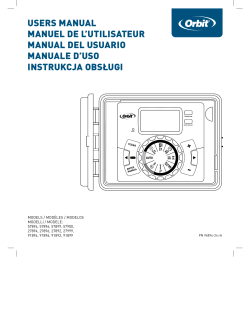 Orbit 27894 - User manual | manualzz.com