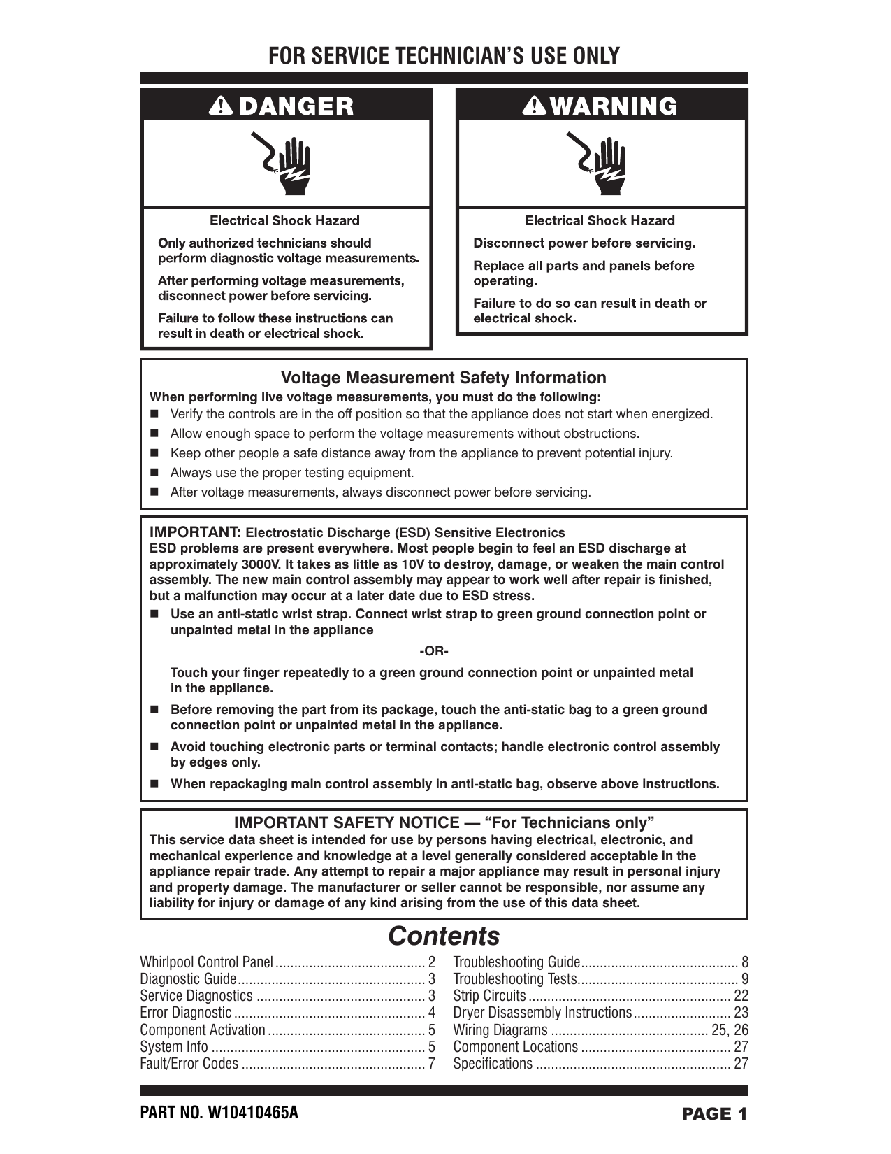 Whirlpool WASHER Service Manual Manualzz