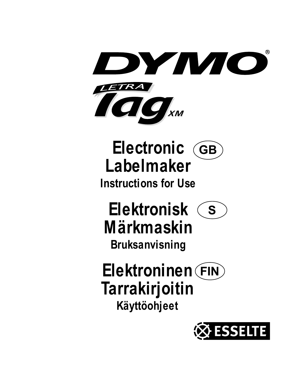 old dymo letratag instructions