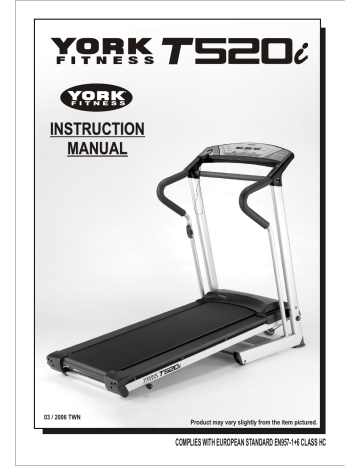 York t520 best sale treadmill price