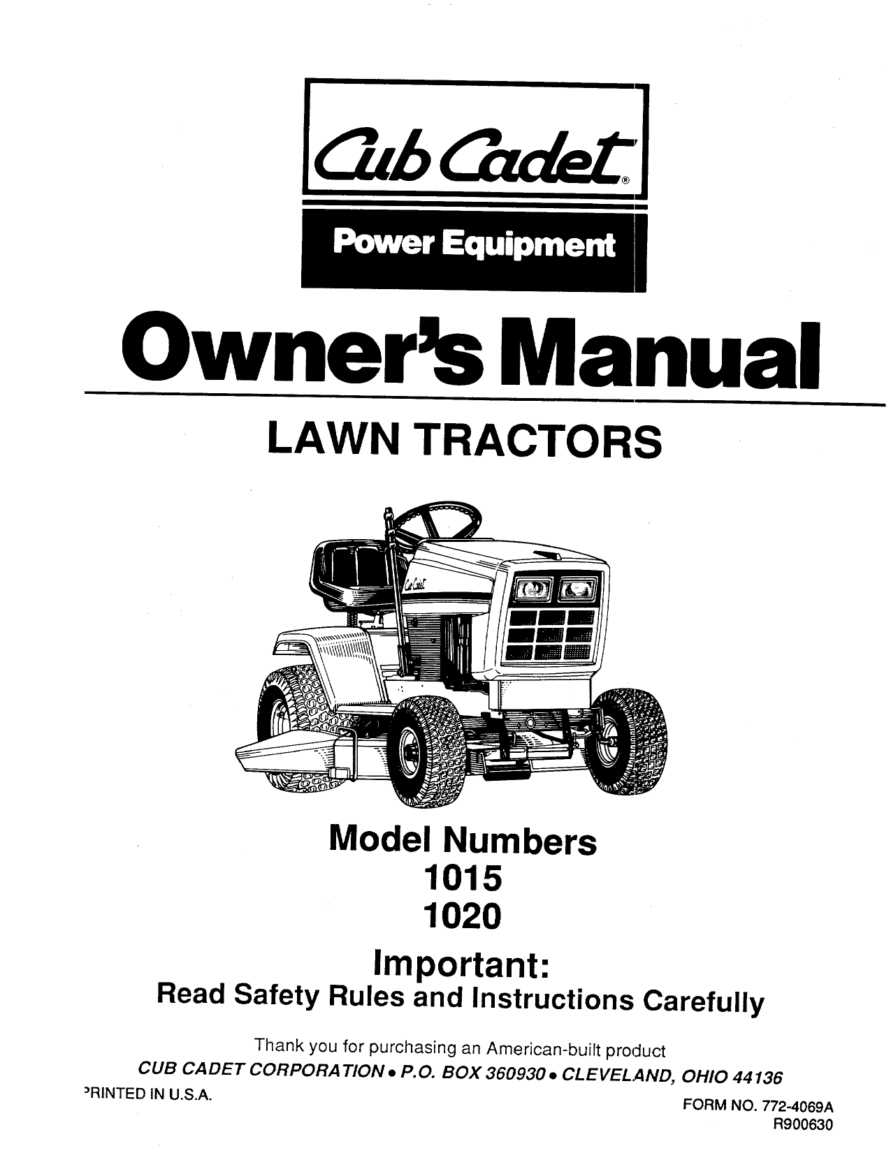 Cub cadet lawn tractor oil change hot sale