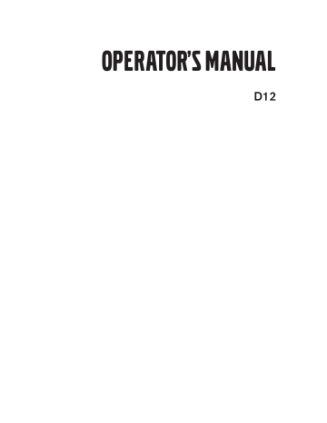 Volvo Penta D12 Operator's Manual | Manualzz