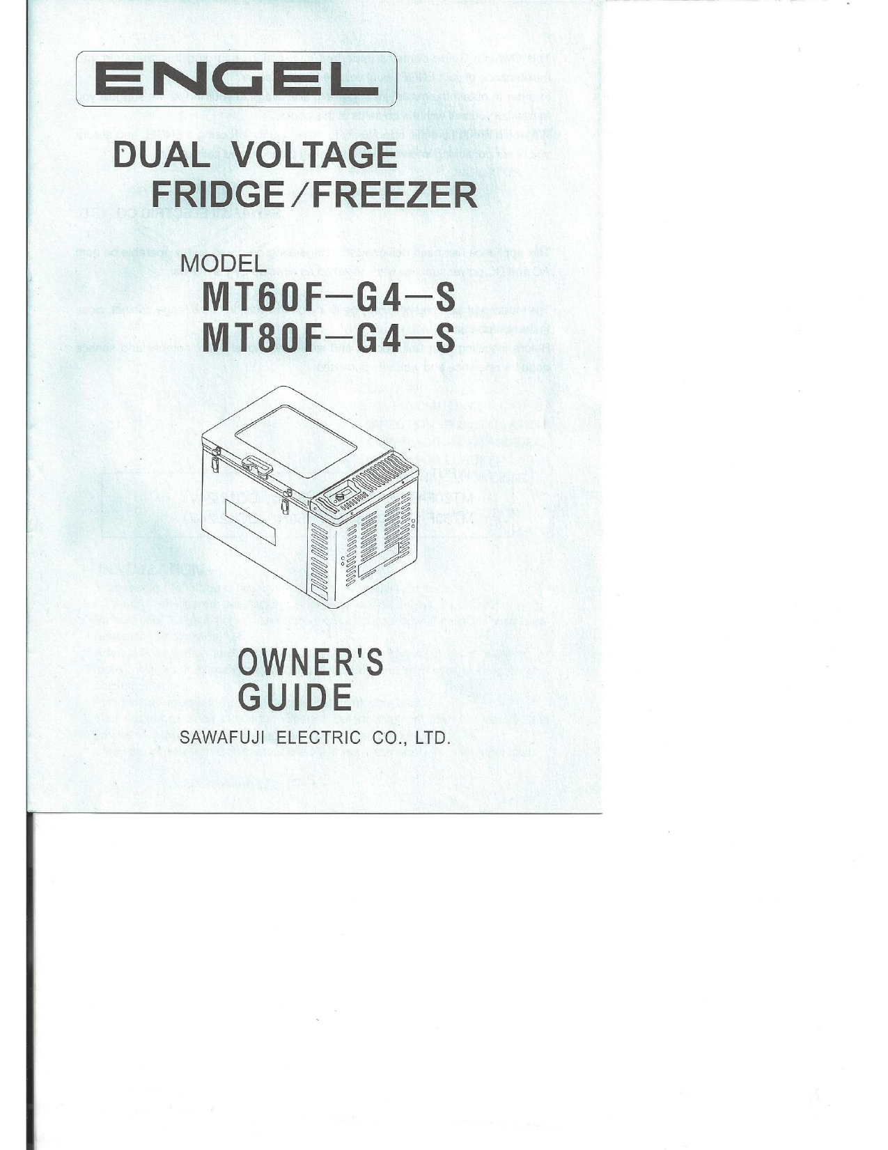 Engel MT60F-G4-S; MT80F-G4-S, MT80F-G4-S Owner's Manual | Manualzz Car Stereo Wiring Diagram Manualzz