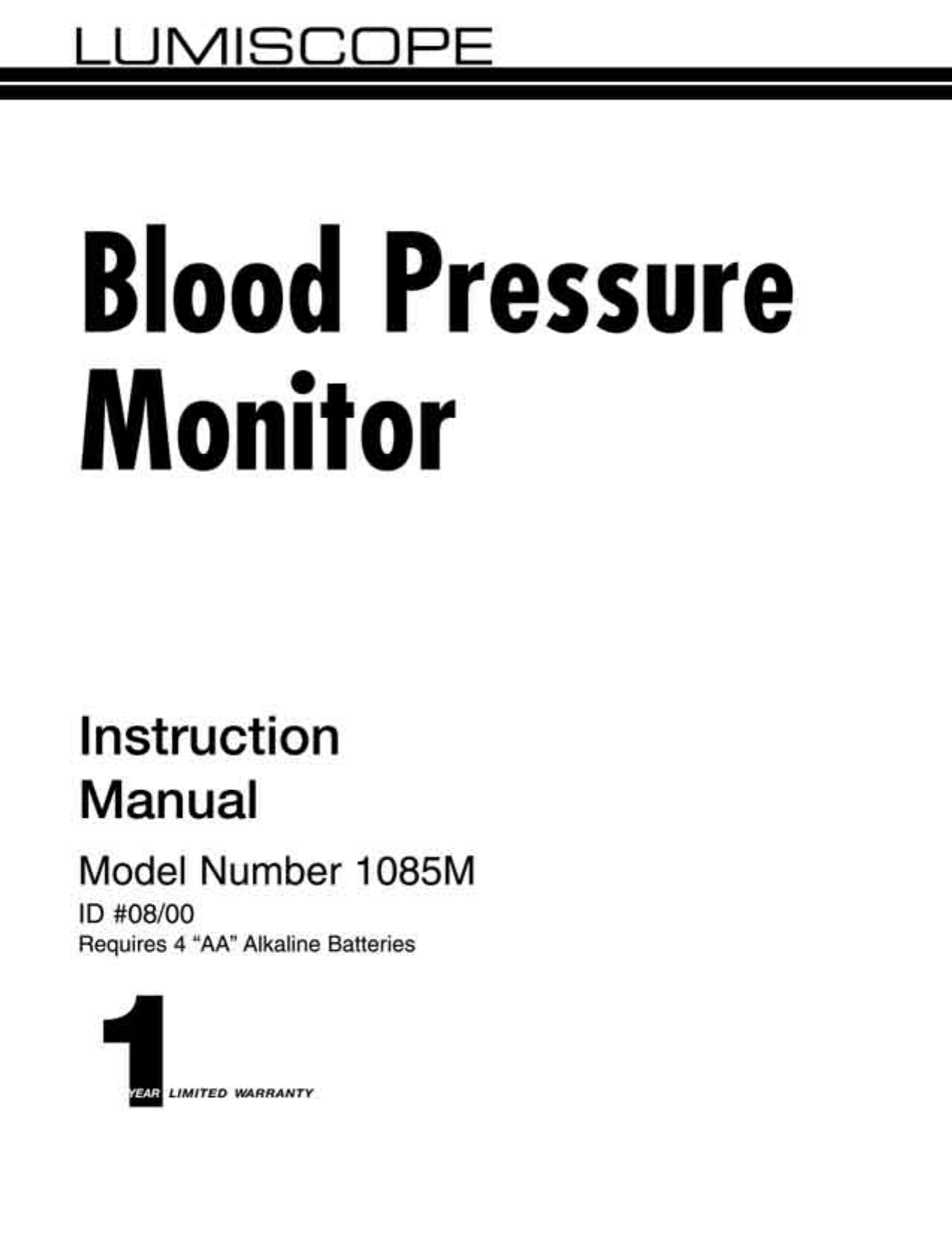 lifesource pressure monitor