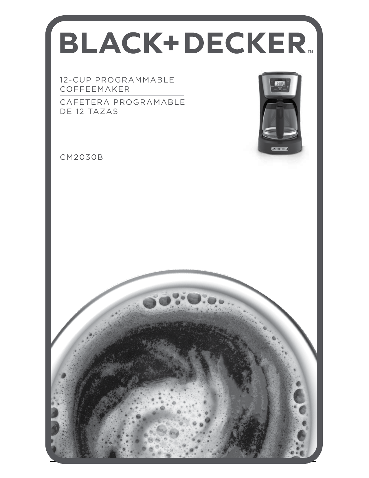 Black and Decker Appliances CM2030B User manual Manualzz